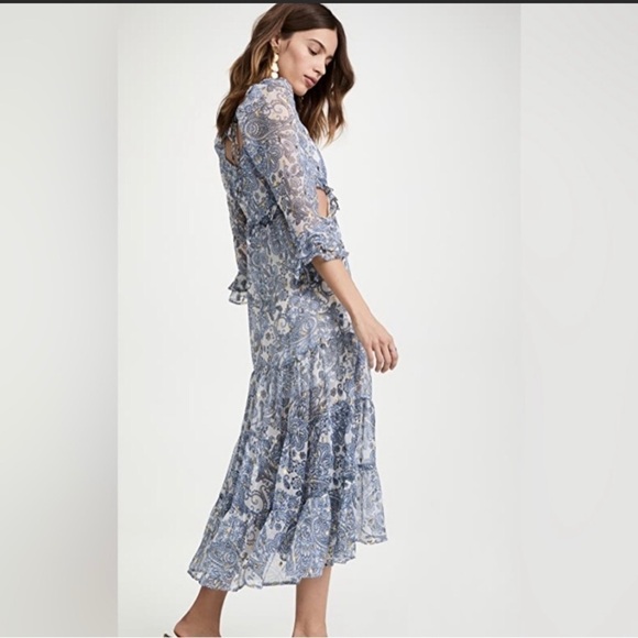 Rahi Juniper Midi Dress with cut outs size small NWT - Picture 4 of 13